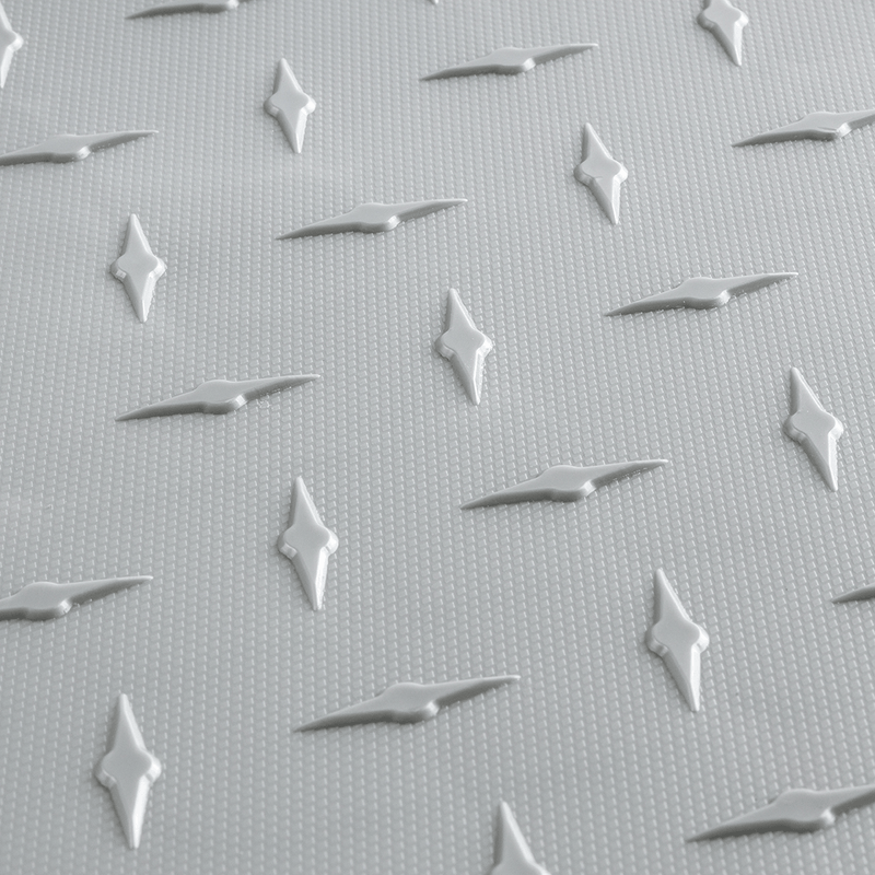 Swisstrax Diamondtrax 1ft x 1ft Pearl Silver Garage Floor Tiles (10 Pack)