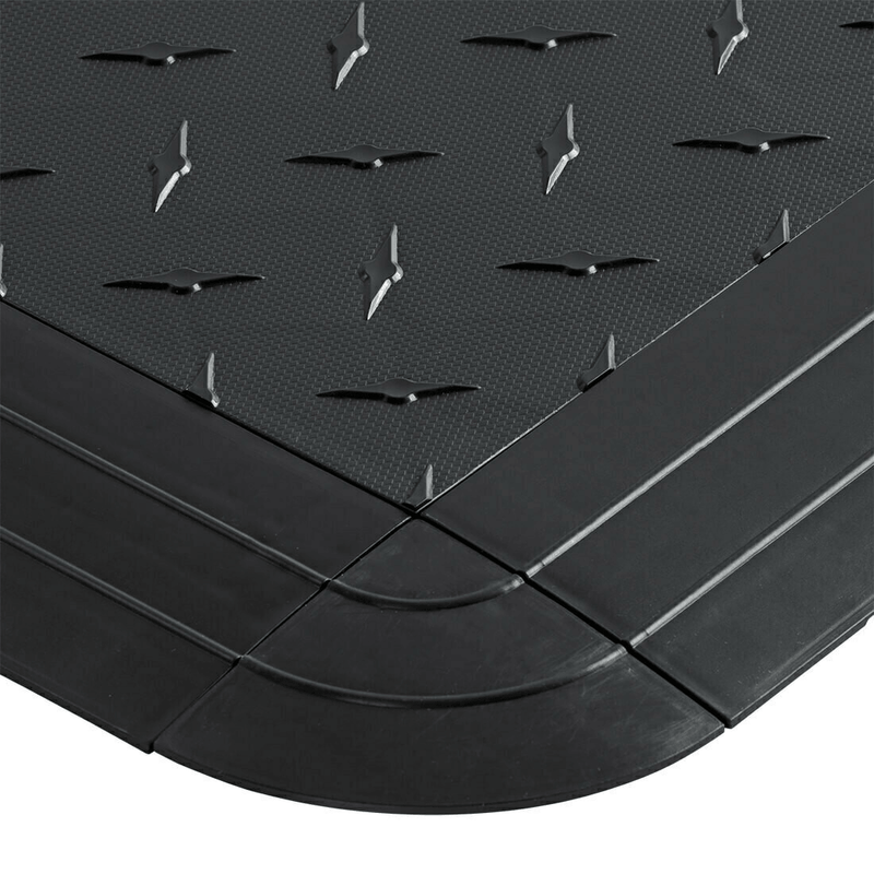 Swisstrax Diamondtrax Royal Blue Garage Floor Looped Edge (10-Pack)