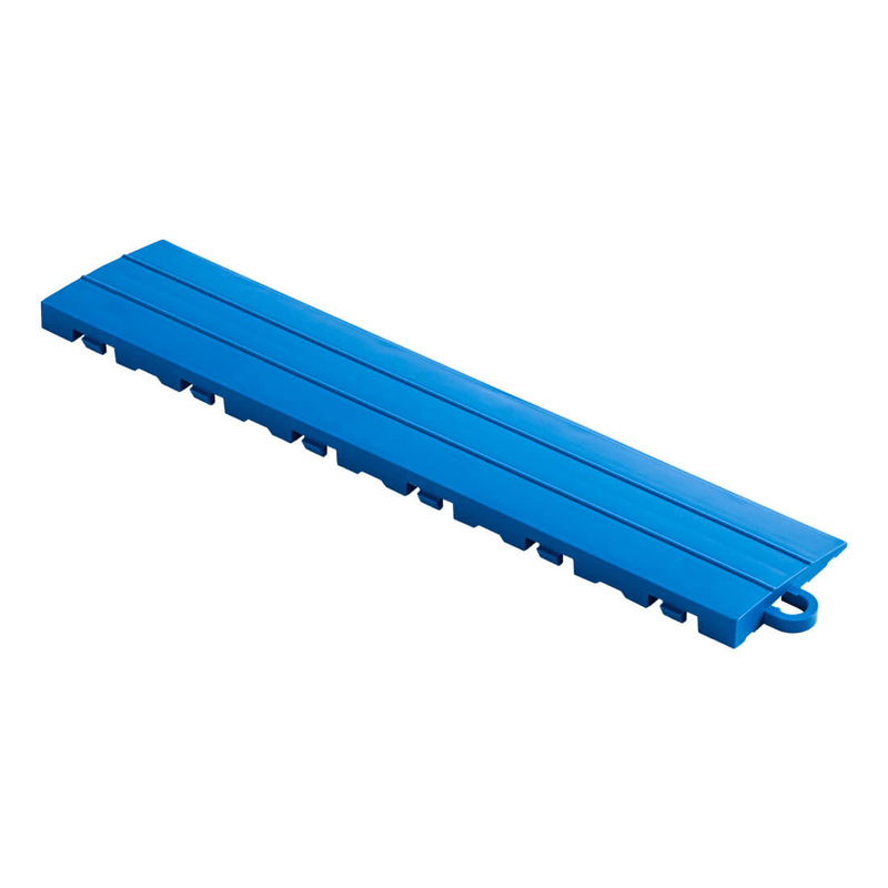 Swisstrax Diamondtrax Royal Blue Garage Floor Pegged Edge (10-Pack)