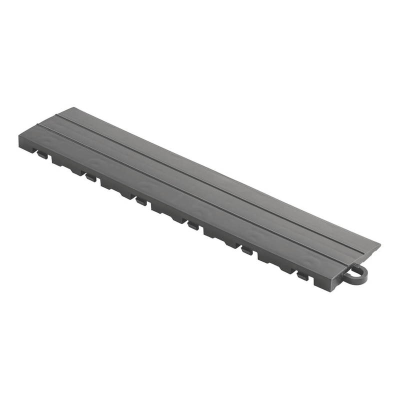 Swisstrax Diamondtrax Slate Grey Garage Floor Pegged Edge (10-Pack)