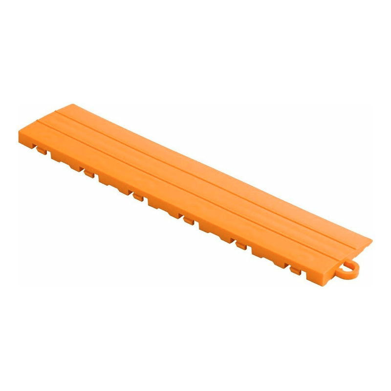 Swisstrax Diamondtrax Tropical Orange Garage Floor Pegged Edge (10-Pack)