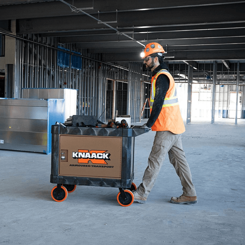 Knaack Armored Transport Mobile Security Cart