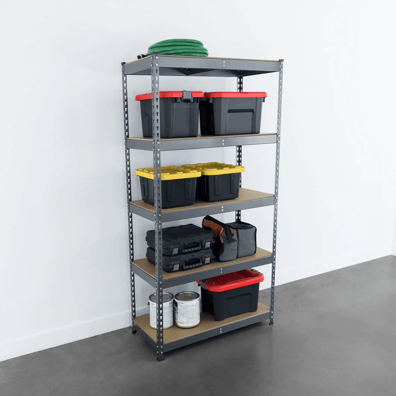 MonsterRAX 18" x 36" x 72" Garage Shelving (Hammertone)
