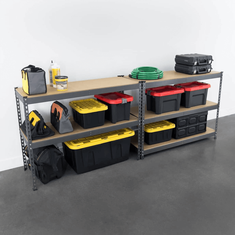 MonsterRAX 18" x 48" x 72" Garage Shelving (Hammertone)