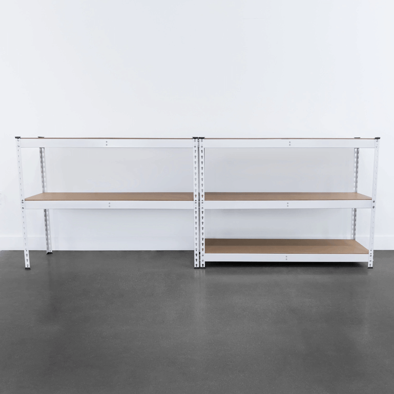 MonsterRAX 18" x 48" x 72" Garage Shelving (White)