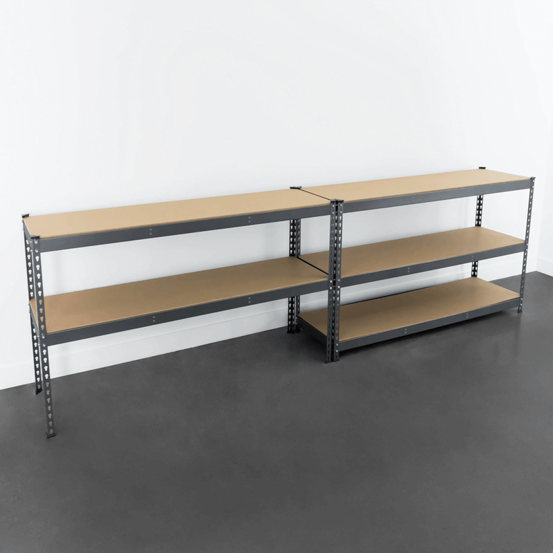 MonsterRAX 18" x 60" x 72" Garage Shelving (Hammertone)