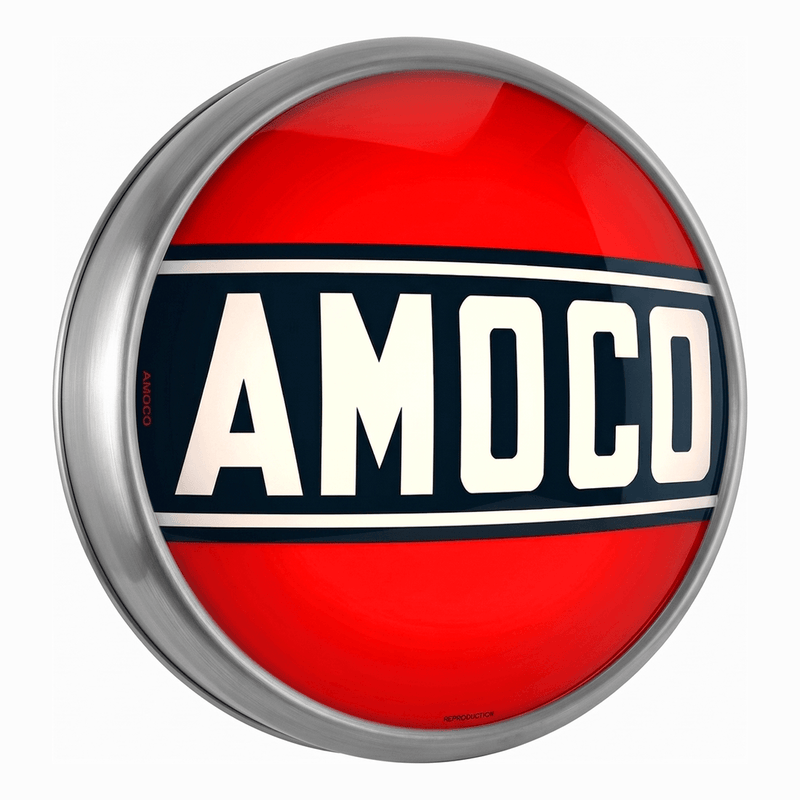PERGL Amoco LED Backlit Wall-Mounted Display Sign