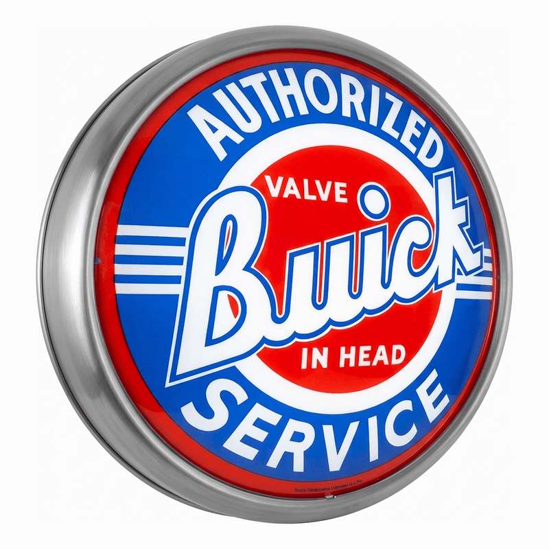 PERGL Authorized Buick Service LED Backlit Wall-Mounted Display Sign