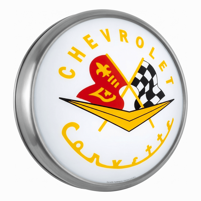PERGL Chevrolet Corvette LED Backlit Wall-Mounted Display Sign