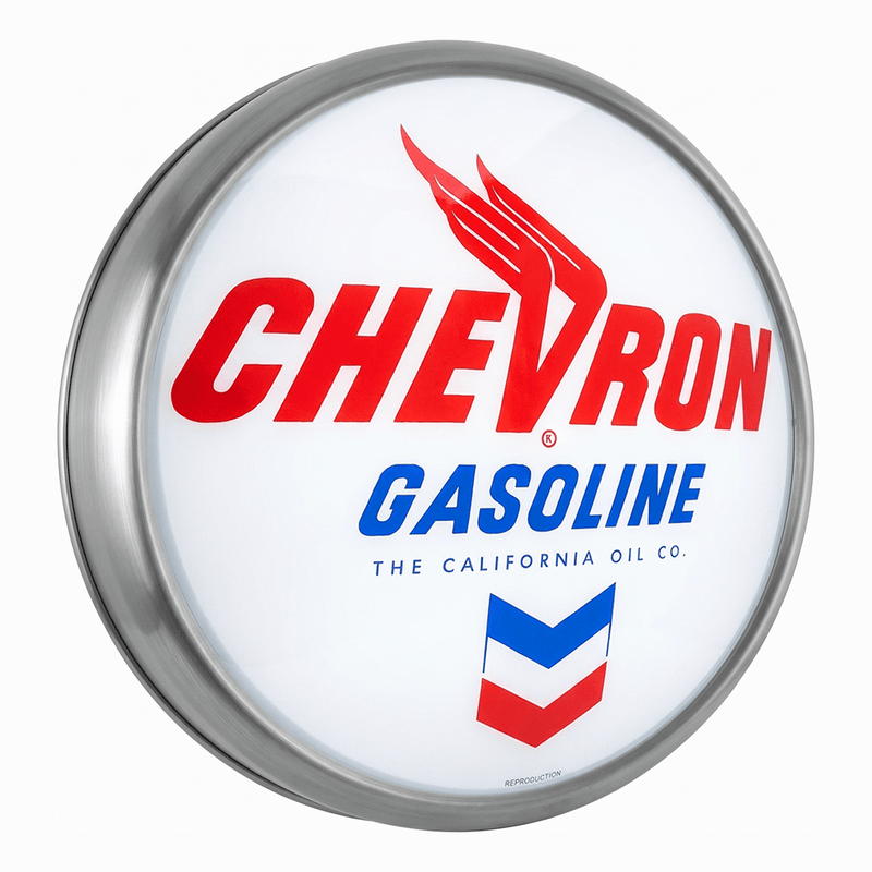 PERGL Chevron Gasoline LED Backlit Wall-Mounted Display Sign