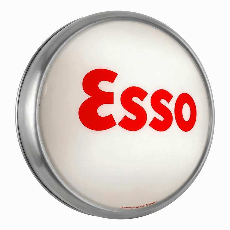 PERGL Esso LED Backlit Wall-Mounted Display Sign
