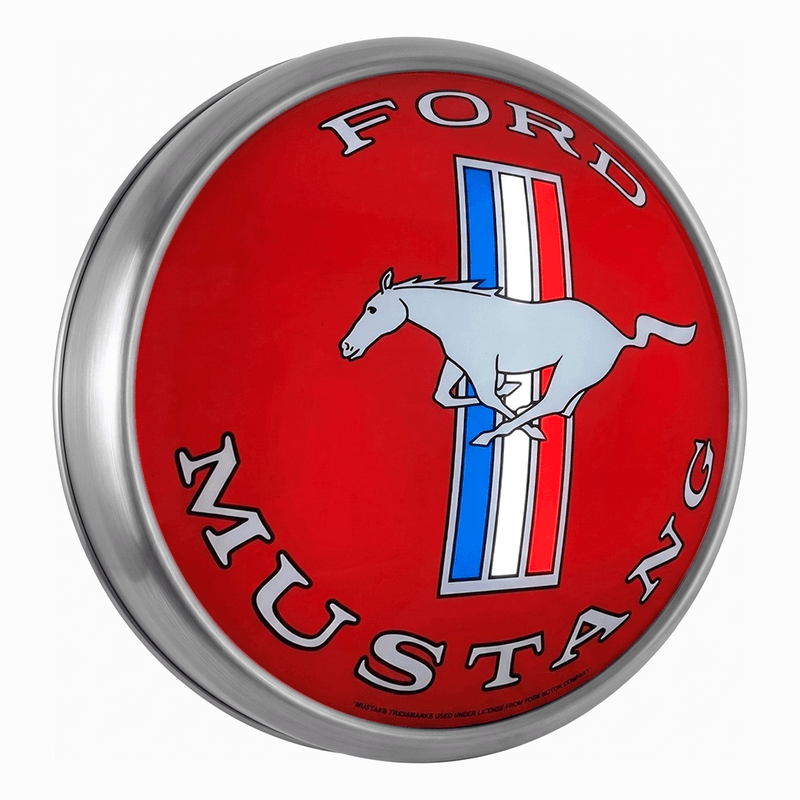 PERGL Ford Mustang LED Backlit Wall-Mounted Display Sign