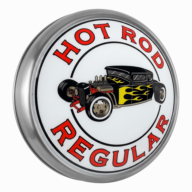 PERGL Hot Rod Regular LED Backlit Wall-Mounted Display Sign