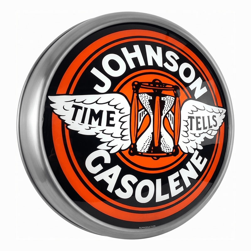 PERGL Johnson Gasolene LED Backlit Wall-Mounted Display Sign