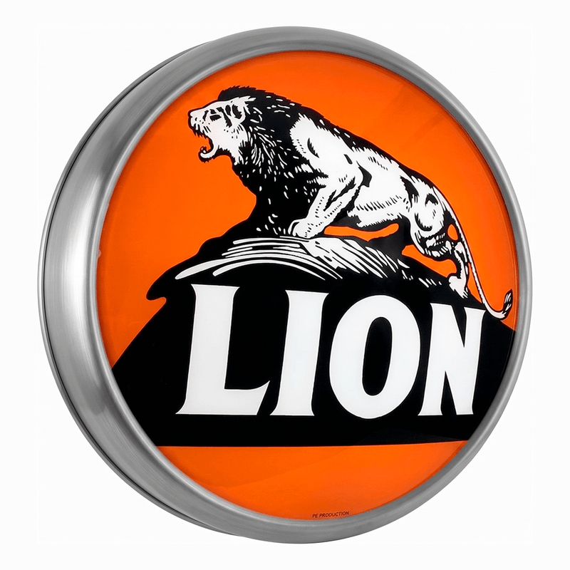 PERGL Lion LED Backlit Wall-Mounted Display Sign