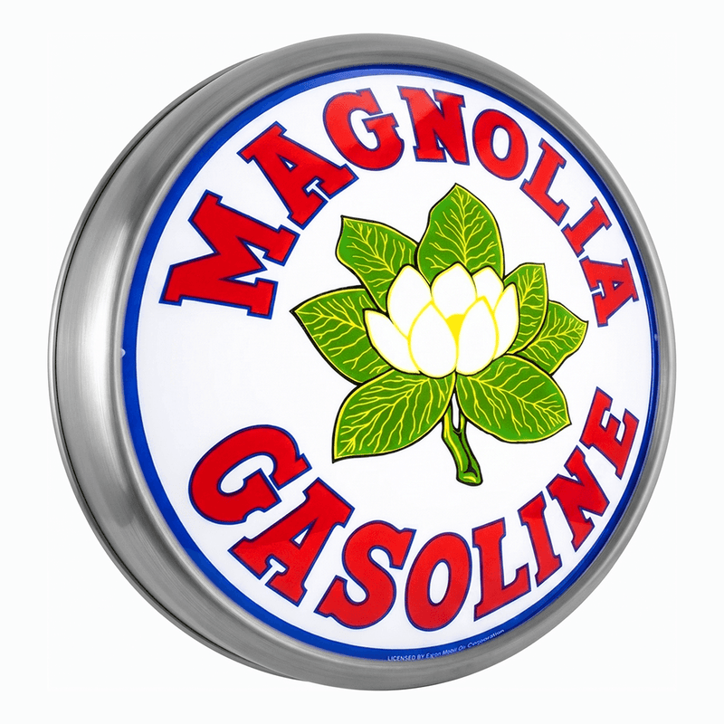 PERGL Magnolia Gasoline LED Backlit Wall-Mounted Display Sign