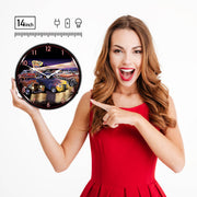 Collectable Sign and Clock Wall Clock