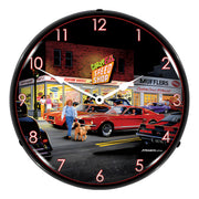 Collectable Sign and Clock Crazy Eds Backlit Wall Clock