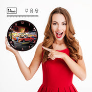 Collectable Sign and Clock Wall Clock