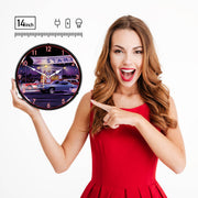 Collectable Sign and Clock Wall Clock