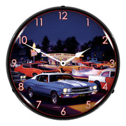 Collectable Sign and Clock Fast Freds Backlit Wall Clock