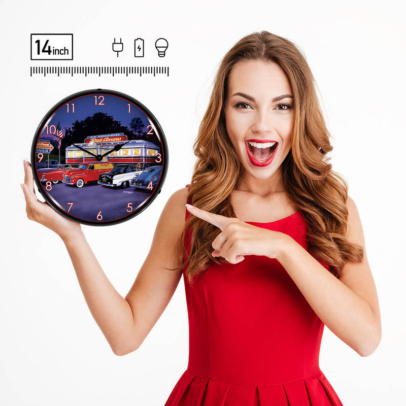 Collectable Sign and Clock Wall Clock