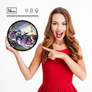 Collectable Sign and Clock Wall Clock