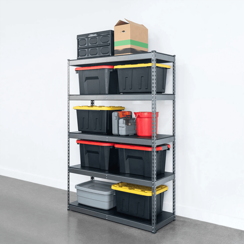 MonsterRAX 18" x 48" x 72" Modular Garage Shelving (Hammertone)