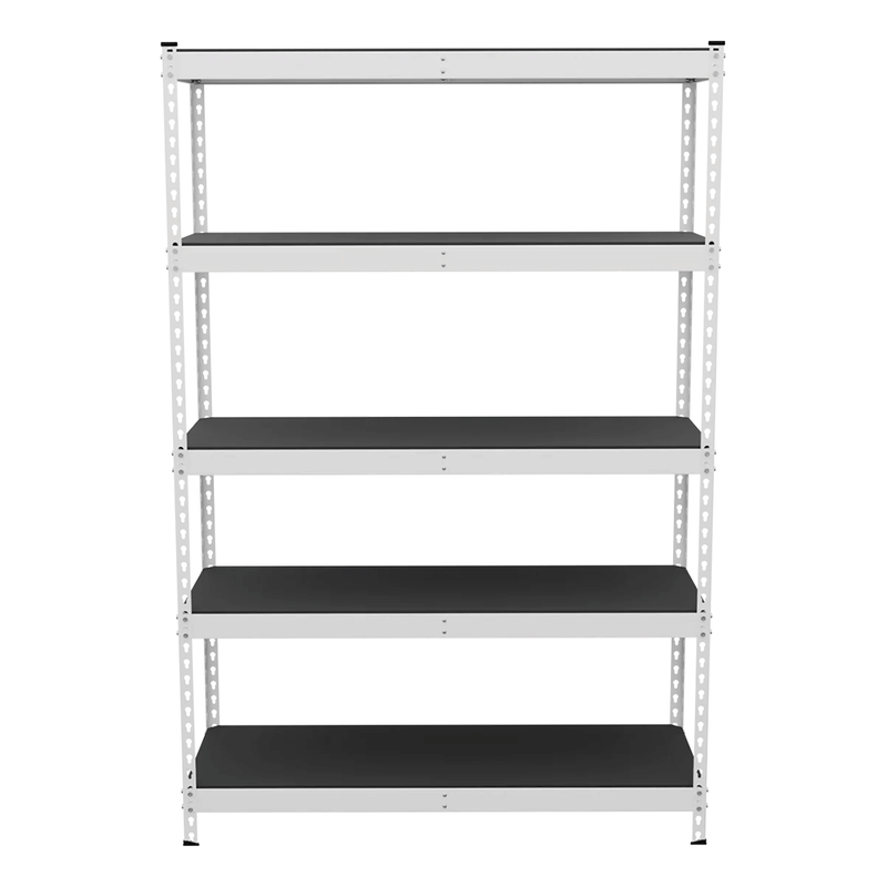 SafeRacks 18" x 48" x 72" Modular Garage Shelving (White)