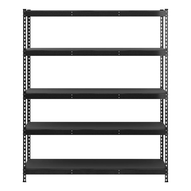 SafeRacks 18" x 60" x 72" Modular Garage Shelving (Hammertone)
