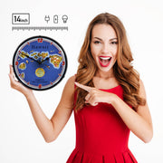 Collectable Sign and Clock Wall Clock