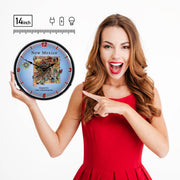 Collectable Sign and Clock Wall Clock