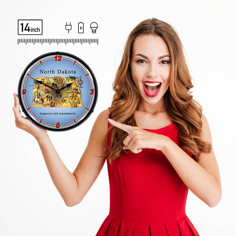 Collectable Sign and Clock Wall Clock