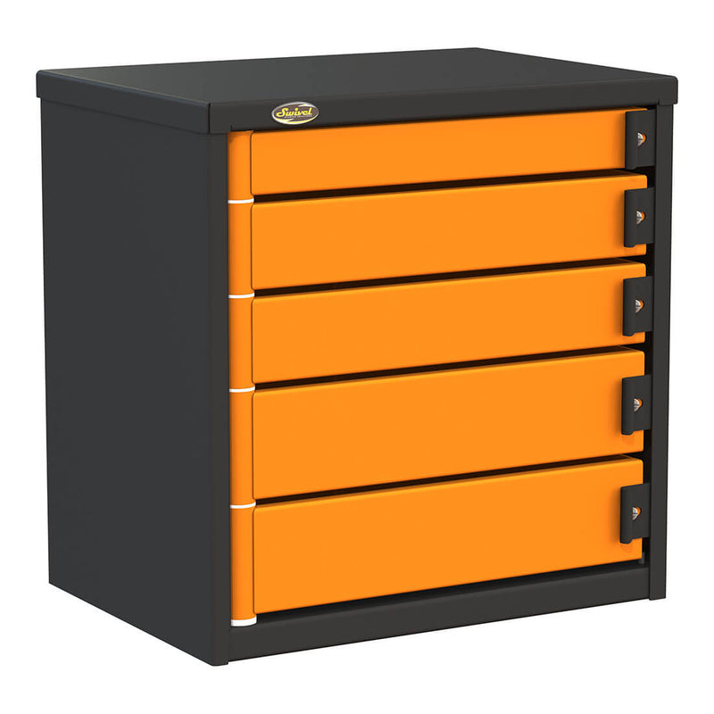 Swivel Storage Solutions 5-Drawer 24-Inch Service Tool Box