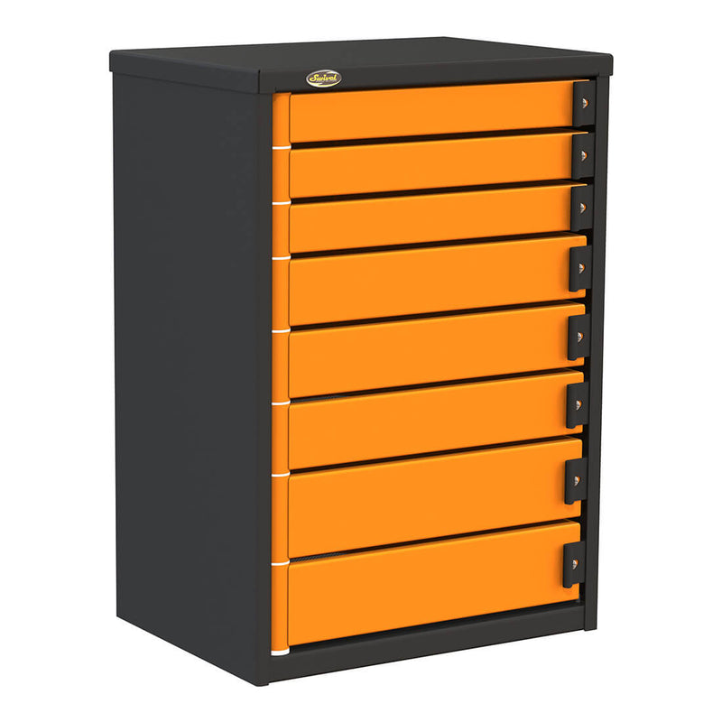 Swivel Storage Solutions 8-Drawer 24-Inch Service Tool Box