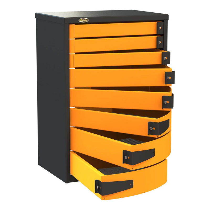 Swivel Storage Solutions 8-Drawer 24-Inch Service Tool Box