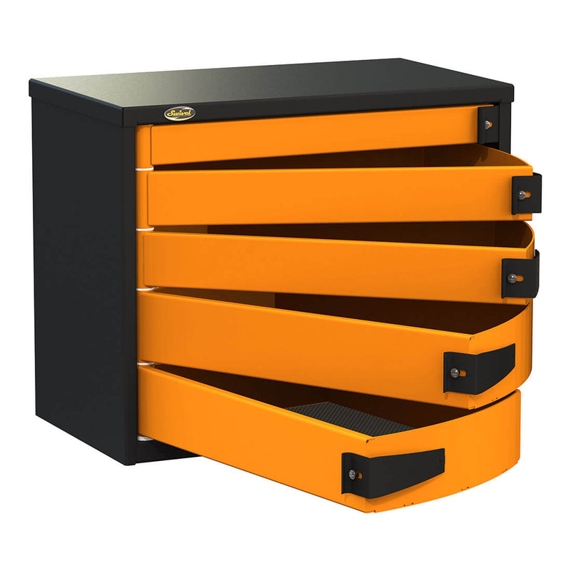Swivel Storage Solutions 5-Drawer 30-Inch Service Tool Box