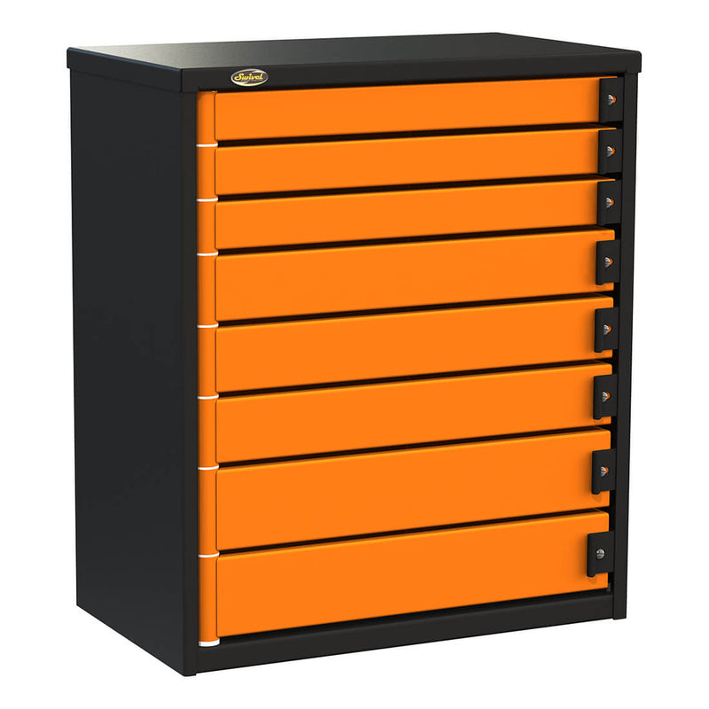 Swivel Storage Solutions 8-Drawer 30-Inch Service Tool Box