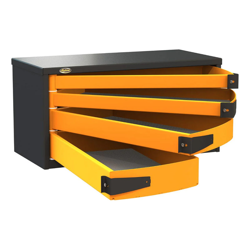 Swivel Storage Solutions 4-Drawer 36-Inch Service Tool Box