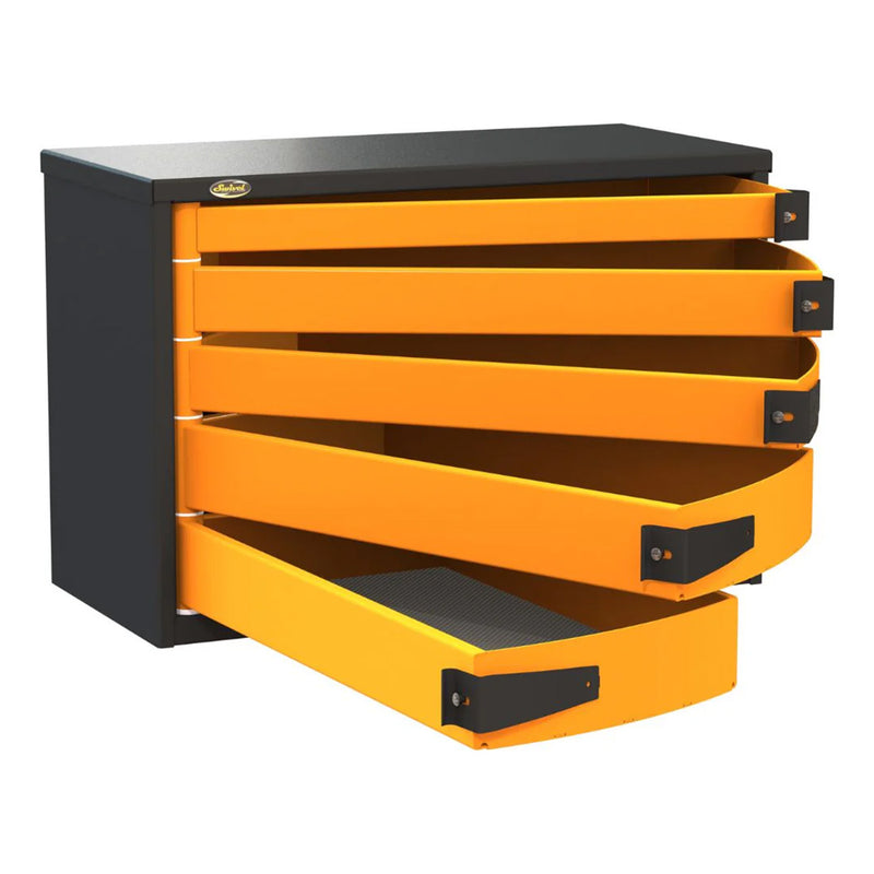 Swivel Storage Solutions 5-Drawer 36-Inch Service Tool Box