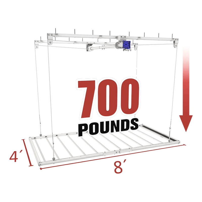 Ceiling Sam 4 x 8 ft. Storage Elevator PRO (8 - 11 ft. Ceiling Height)