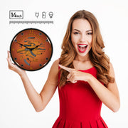 Collectable Sign and Clock Wall Clock