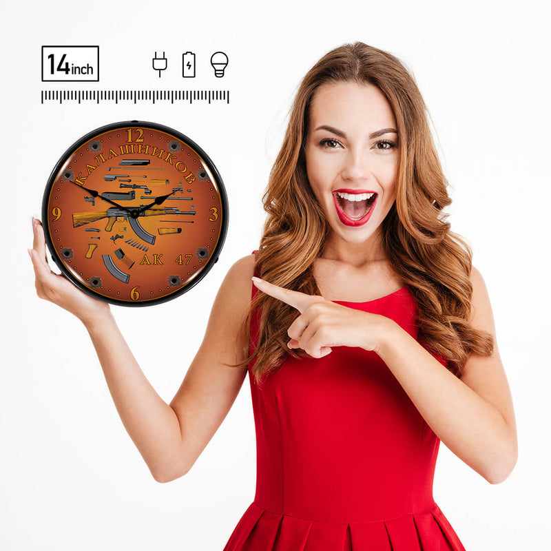 Collectable Sign and Clock Wall Clock