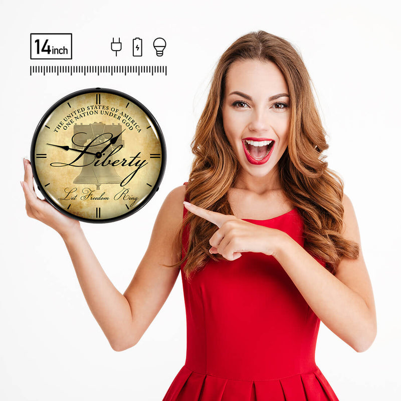 Collectable Sign and Clock Wall Clock