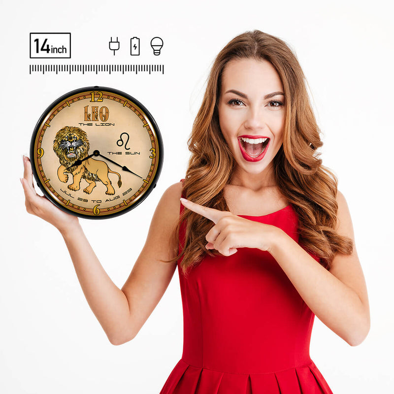 Collectable Sign and Clock Wall Clock