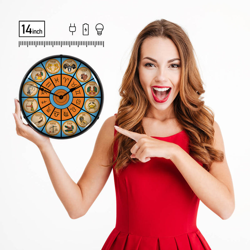 Collectable Sign and Clock Wall Clock