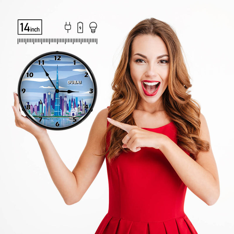 Collectable Sign and Clock Wall Clock