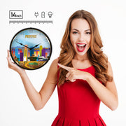 Collectable Sign and Clock Wall Clock