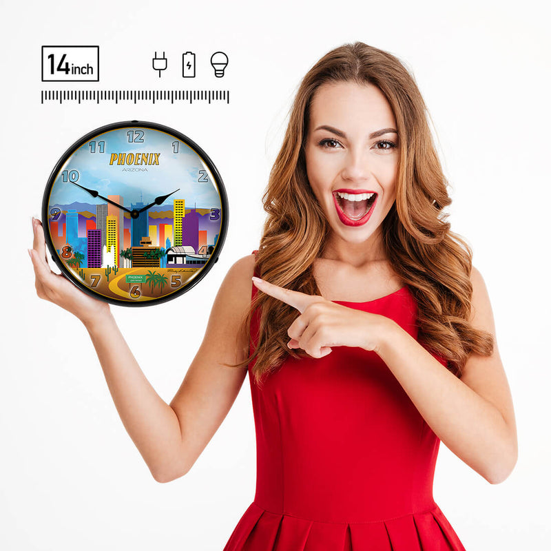 Collectable Sign and Clock Wall Clock