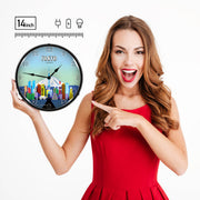 Collectable Sign and Clock Wall Clock
